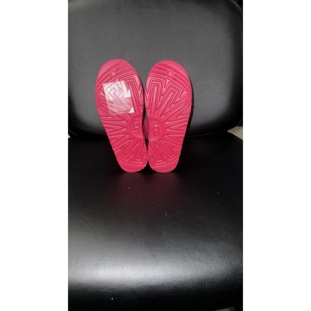 UGG Unisex-Child Bailey‎ Bow li Boot, Radish, 5Little